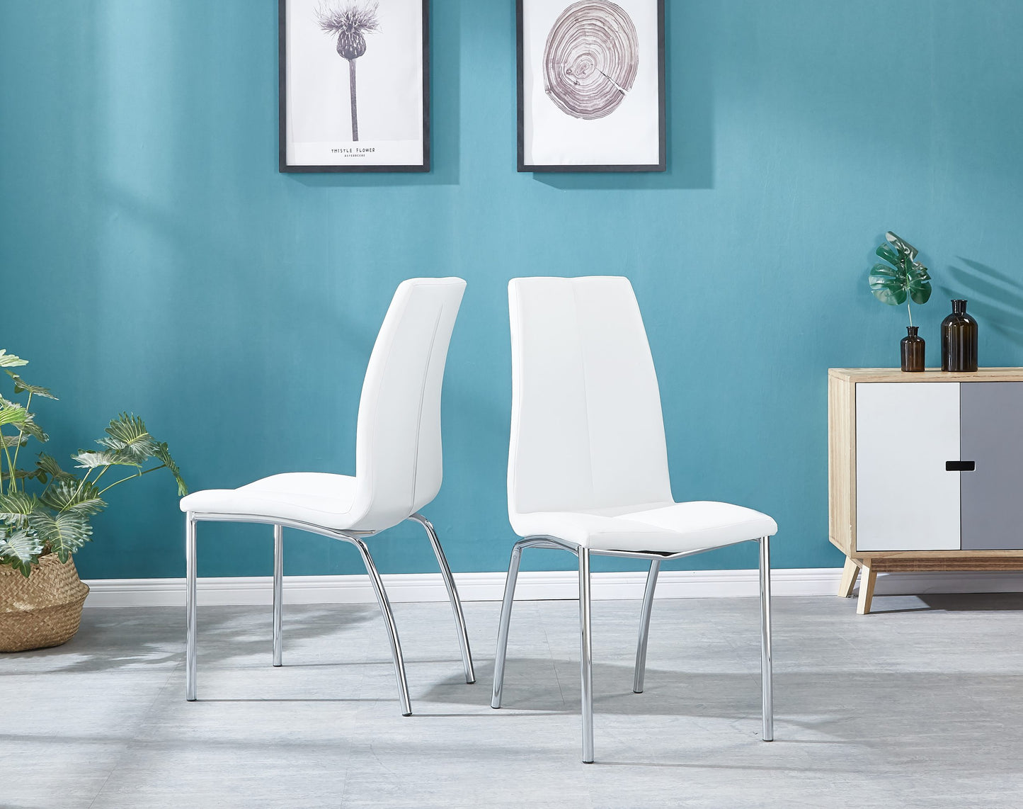 1100 White Chair (2pcs)