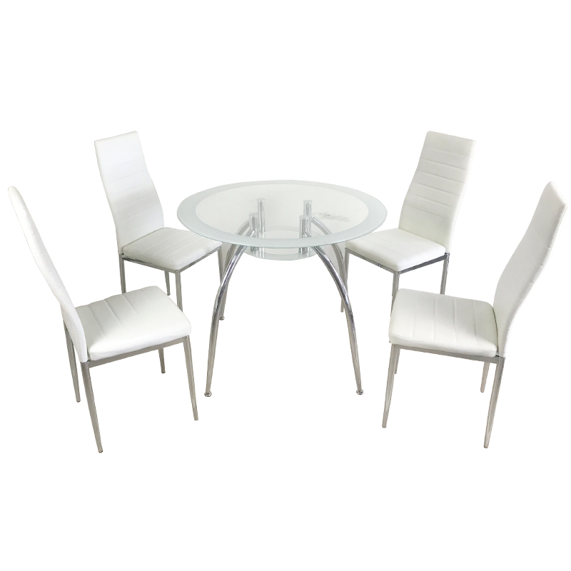 2000 dining set white 5pc