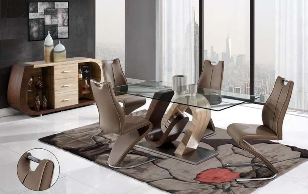 D4126DT + D4126DC Dining Set (5pcs)