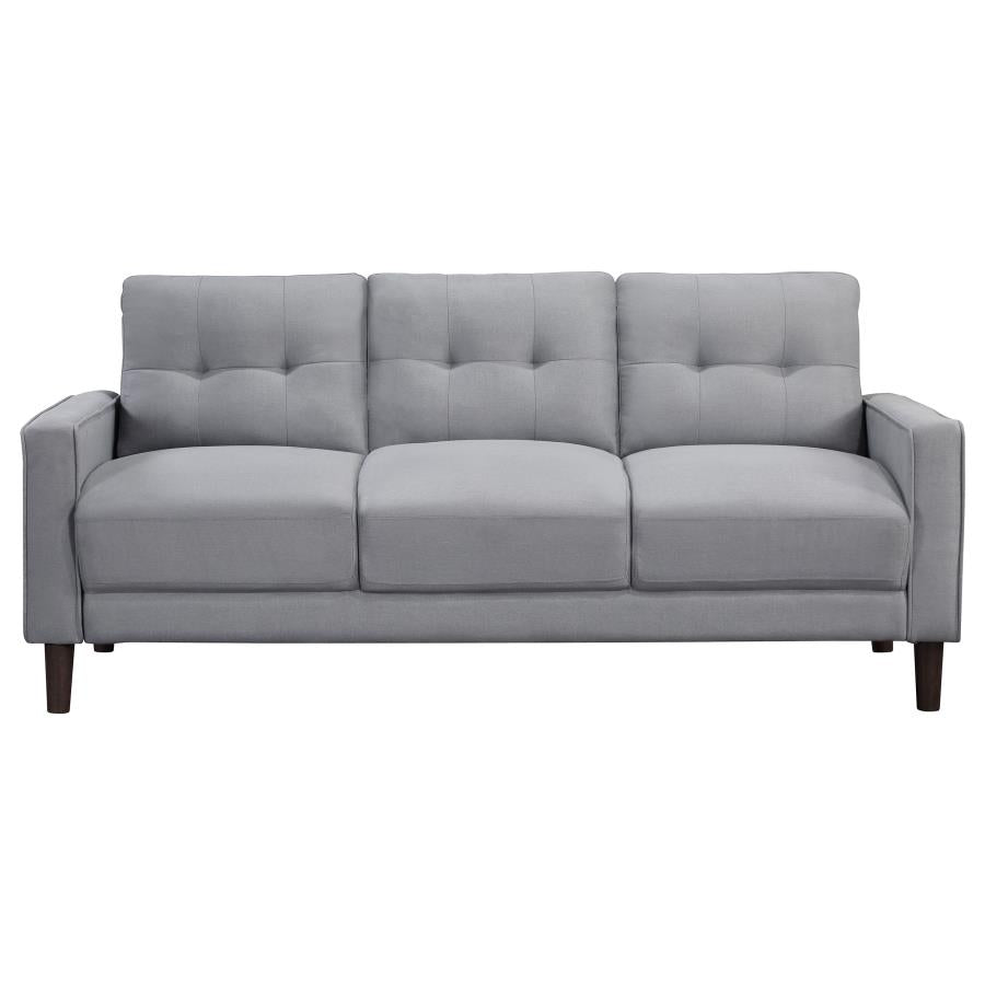 Bowen 3-piece Upholstered Track Arm Tufted Sofa Set Grey or Beige