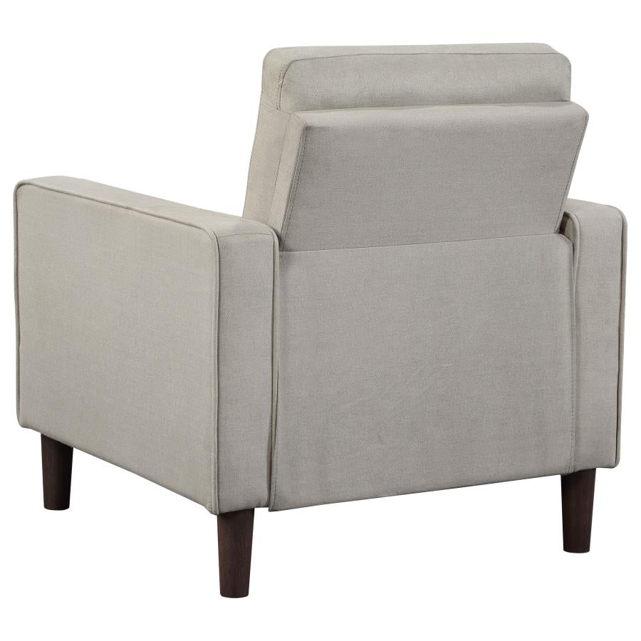 Bowen 3-piece Upholstered Track Arm Tufted Sofa Set Grey or Beige