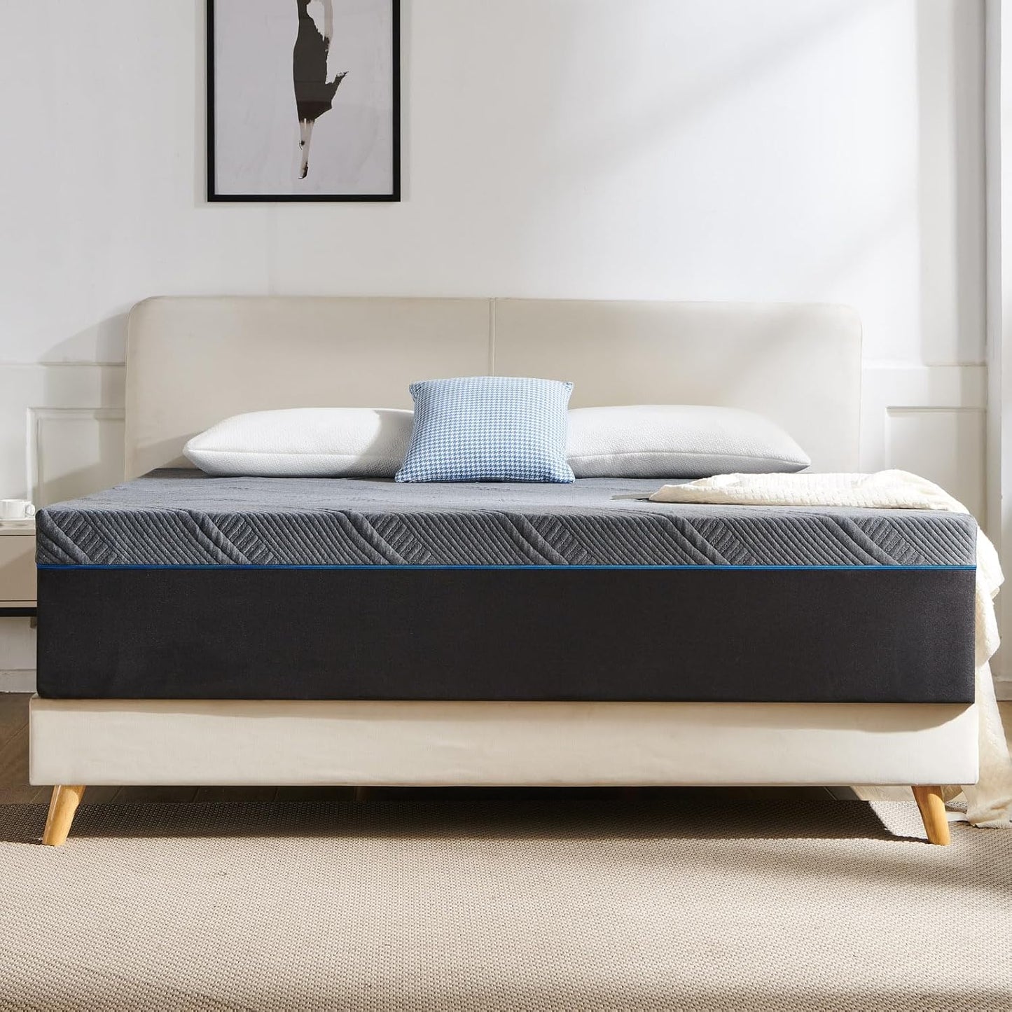Mattress 12 Inch Gel Memory Foam Mattress