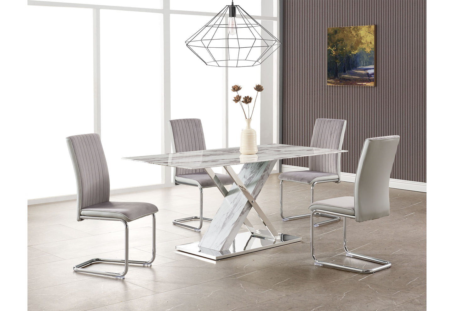 D1274DT + D4957DC Dining Set (5pcs)