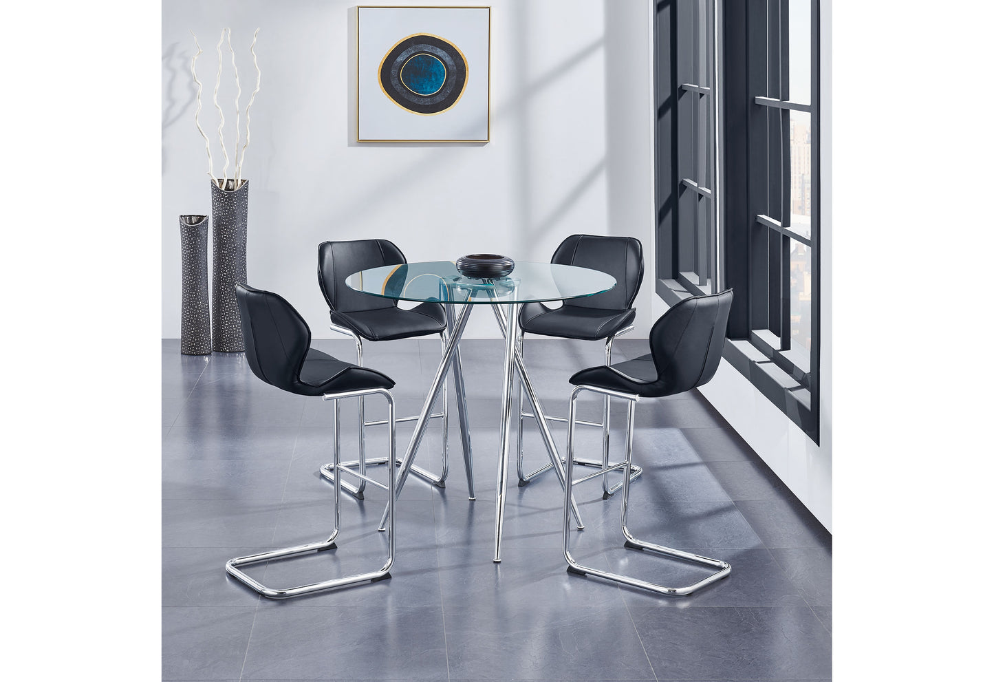 D1503BT + D1446BS Dining Set (5pcs)
