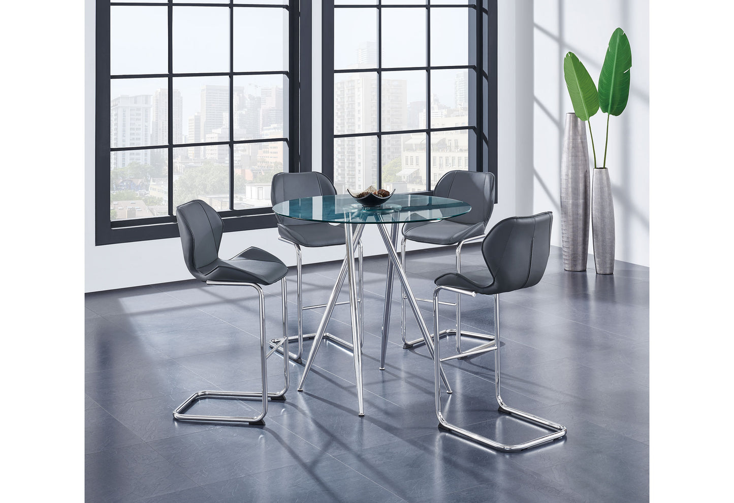 D1503BT + D1446BS Dining Set (5pcs)