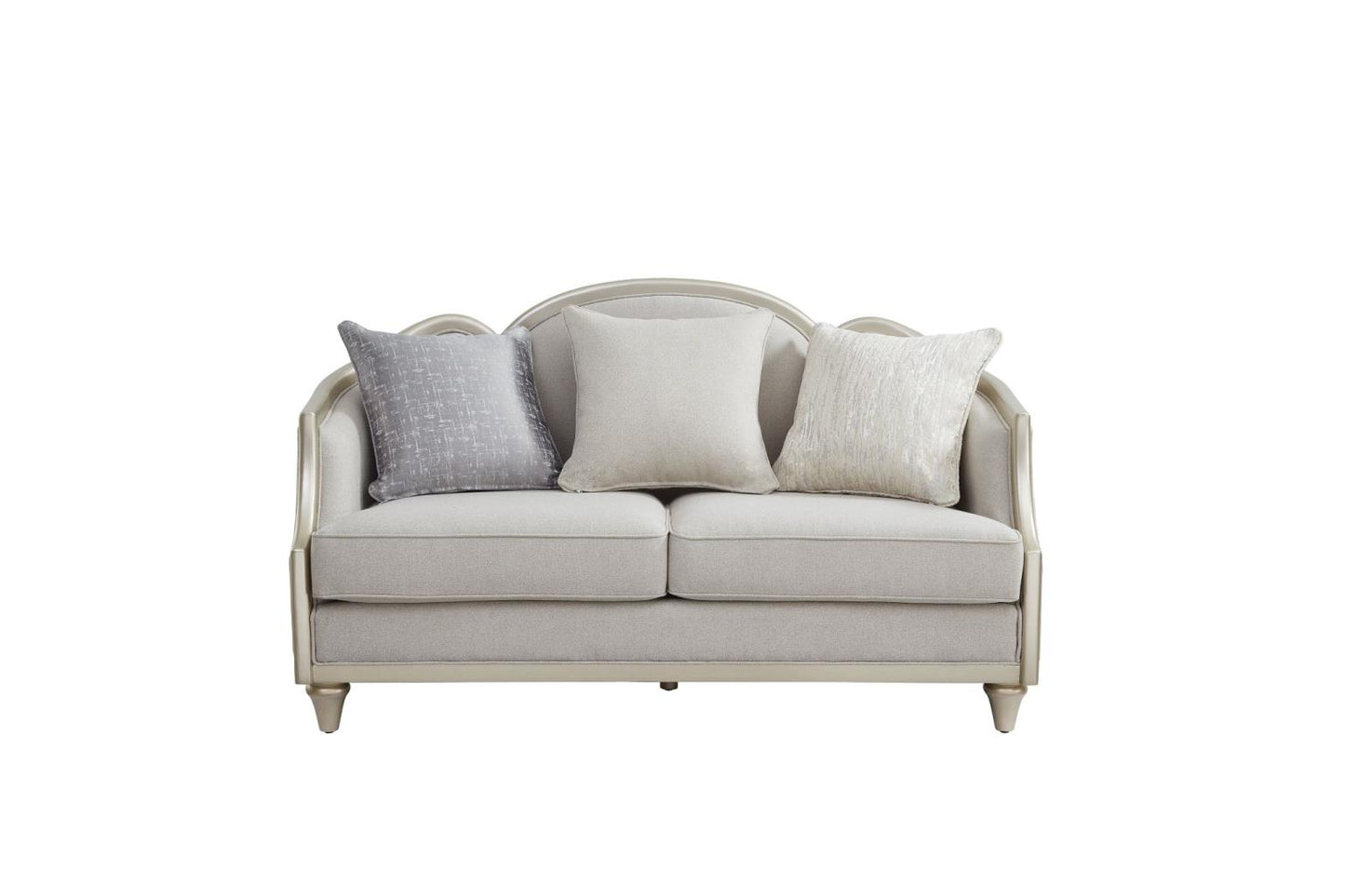 L310 - Amiri ( Beige )2 PC ( Sofa & Loveseat )