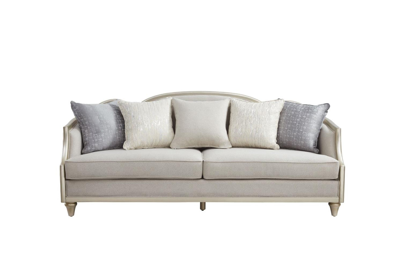 L310 - Amiri ( Beige )2 PC ( Sofa & Loveseat )