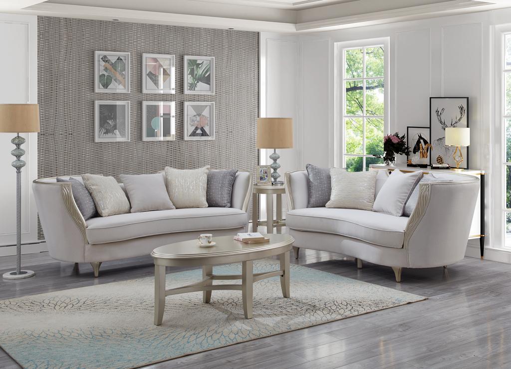 L312 - Alvin 2 PC ( Sofa & Loveseat )