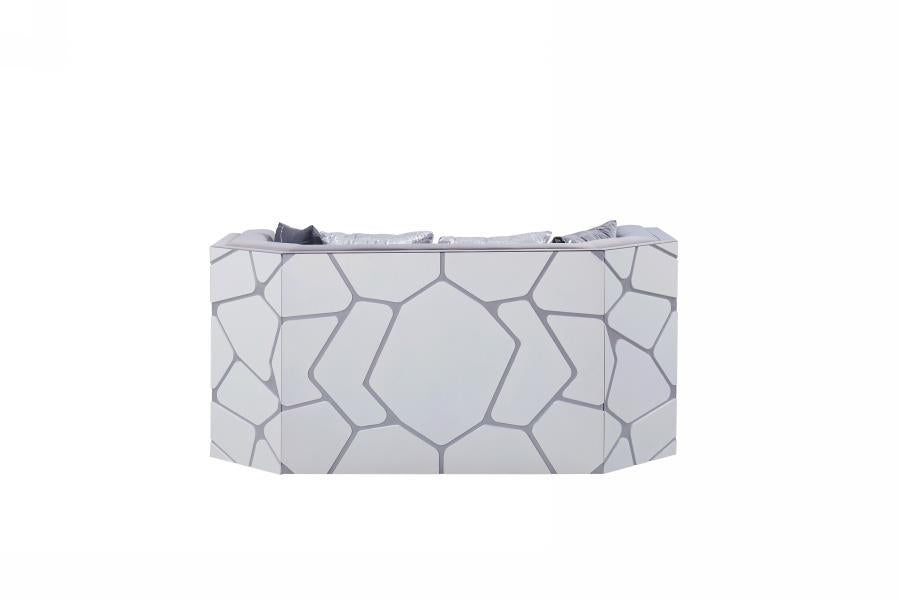 L611 - Noah Grey 2 PC ( Sofa & Loveseat )