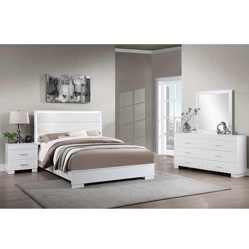 Nivia Queen Bed Frame (mattress not included)
