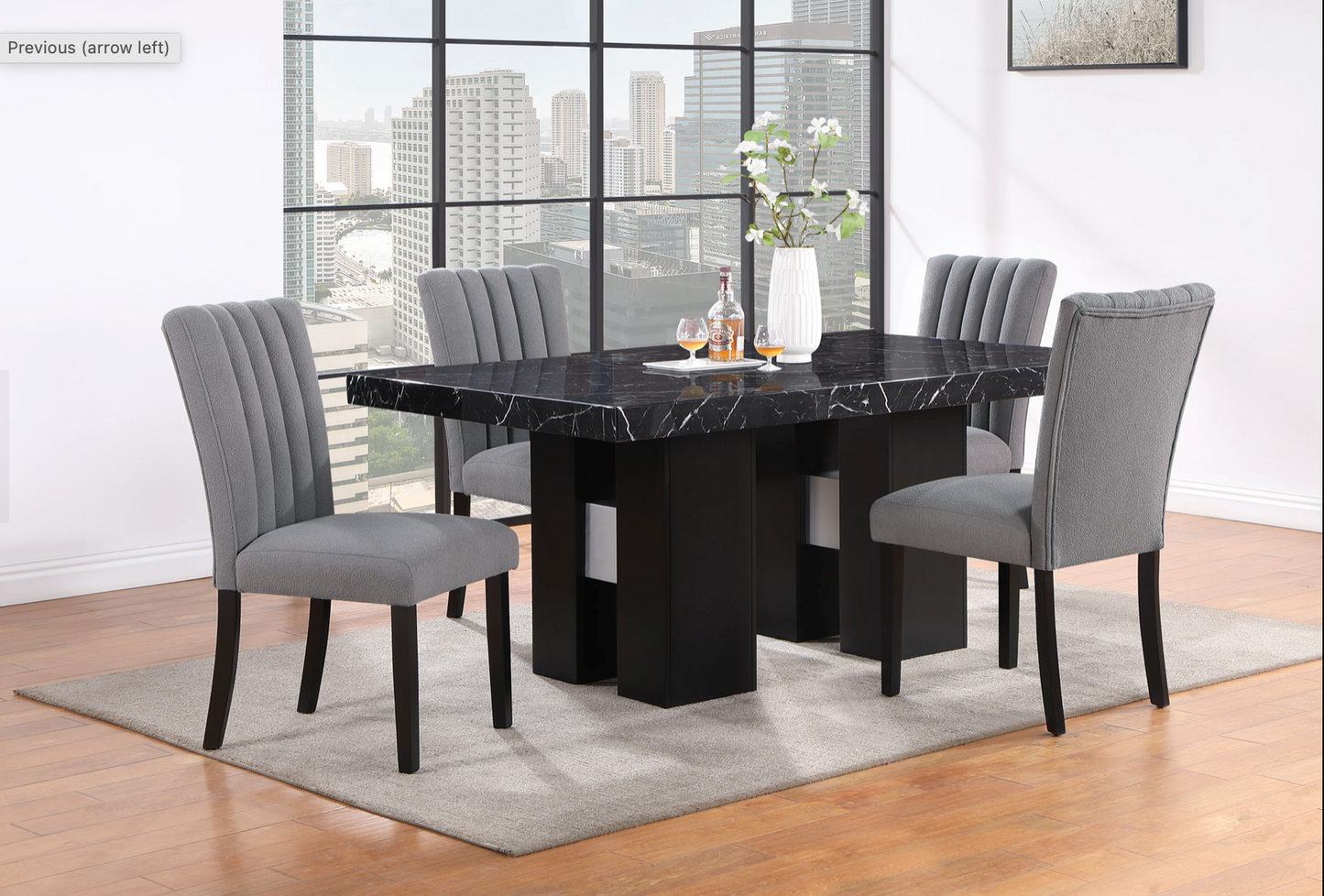 D02 DT + D03 DC Dining set 5pcs