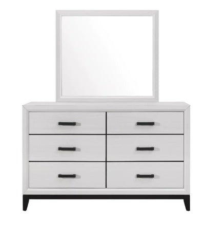 Kate White 4 PC Bedroom Set (mattress not included)