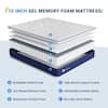 Queen Medium Firm Hybrid  12 in. Mattresses, Motion Isolation and Breathable