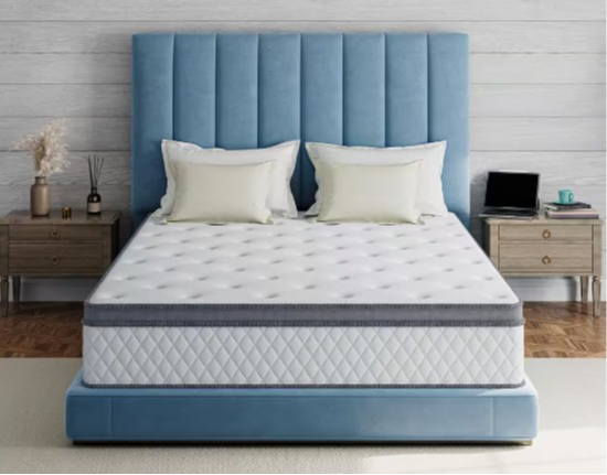 Size Medium Firm Hybrid Memory Foam 10 in - 12 in.