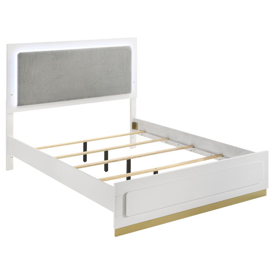Caraway 4-piece  Bedroom Set White( mattress not included)