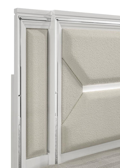 Marmore 4-piece  Bedroom Set White