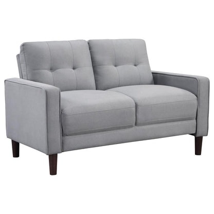 Bowen 3-piece Upholstered Track Arm Tufted Sofa Set Grey or Beige