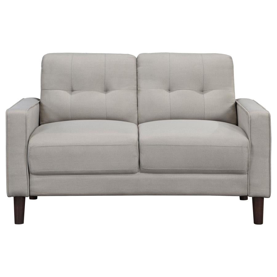 Bowen 3-piece Upholstered Track Arm Tufted Sofa Set Grey or Beige