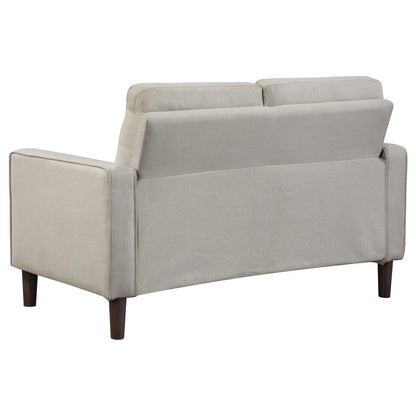 Bowen 3-piece Upholstered Track Arm Tufted Sofa Set Grey or Beige