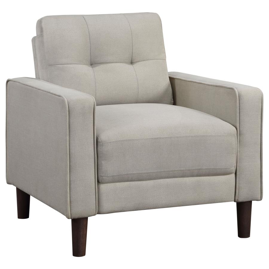 Bowen 3-piece Upholstered Track Arm Tufted Sofa Set Grey or Beige
