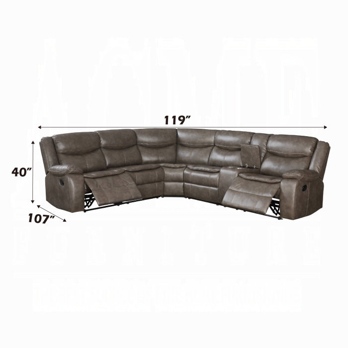 Tavin Motion Sectional Sofa (manual )