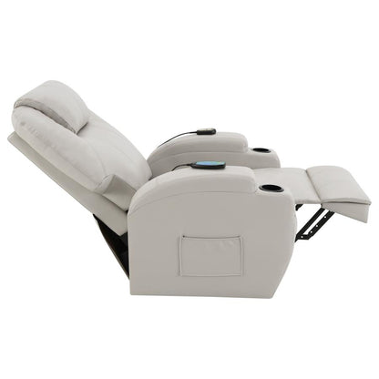 Sanger Upholstered Power Lift Massage Recliner
