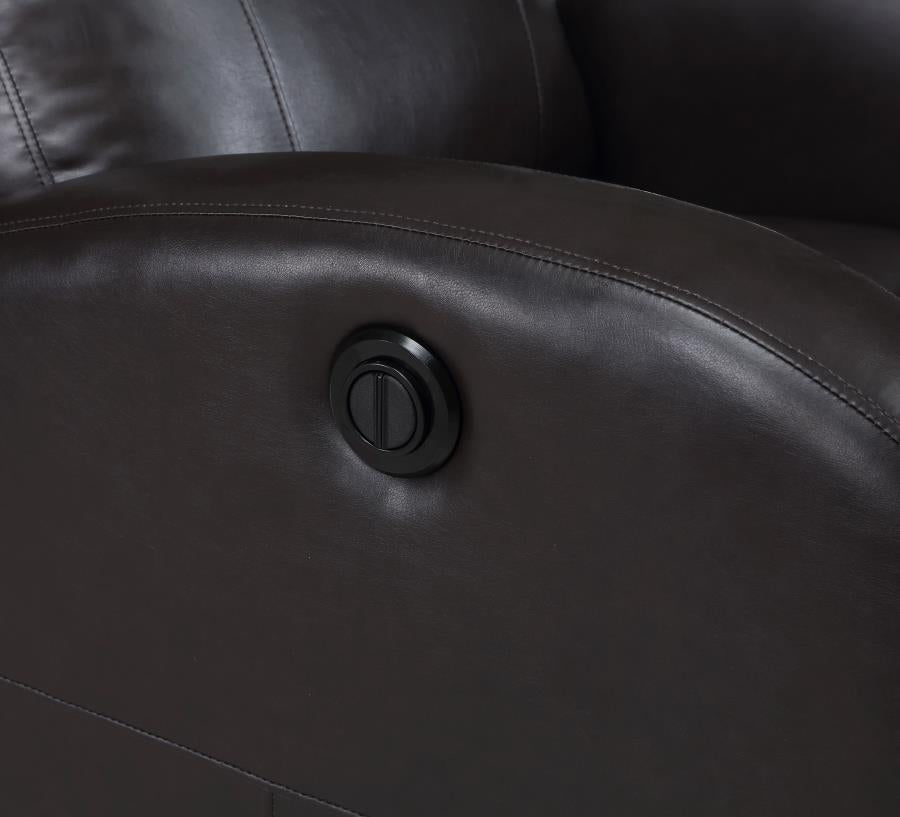 Grant Upholstered Power Recliner Chair Brown or grey
