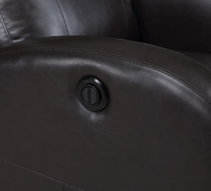 Grant Upholstered Power Recliner Chair Brown or grey