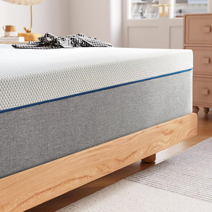 12 in. Size Medium Firm Memory Foam Mattress, Cooling, Support and Free Fiberglass