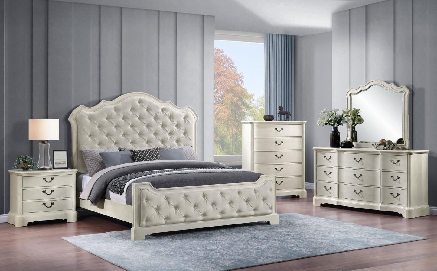B456 - Zayden Bedroom Set 4pcs (mattress not included) – Magic display picture 1
