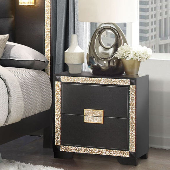 Blake Black Nightstand