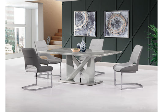 D844 DT + D1119DC Dining Set ( 5pcs)
