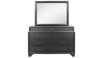 Jordyn Gray  4 PC Bedroom Set (mattress not included)