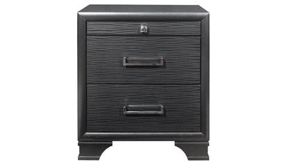 Jordyn Gray  4 PC Bedroom Set (mattress not included)