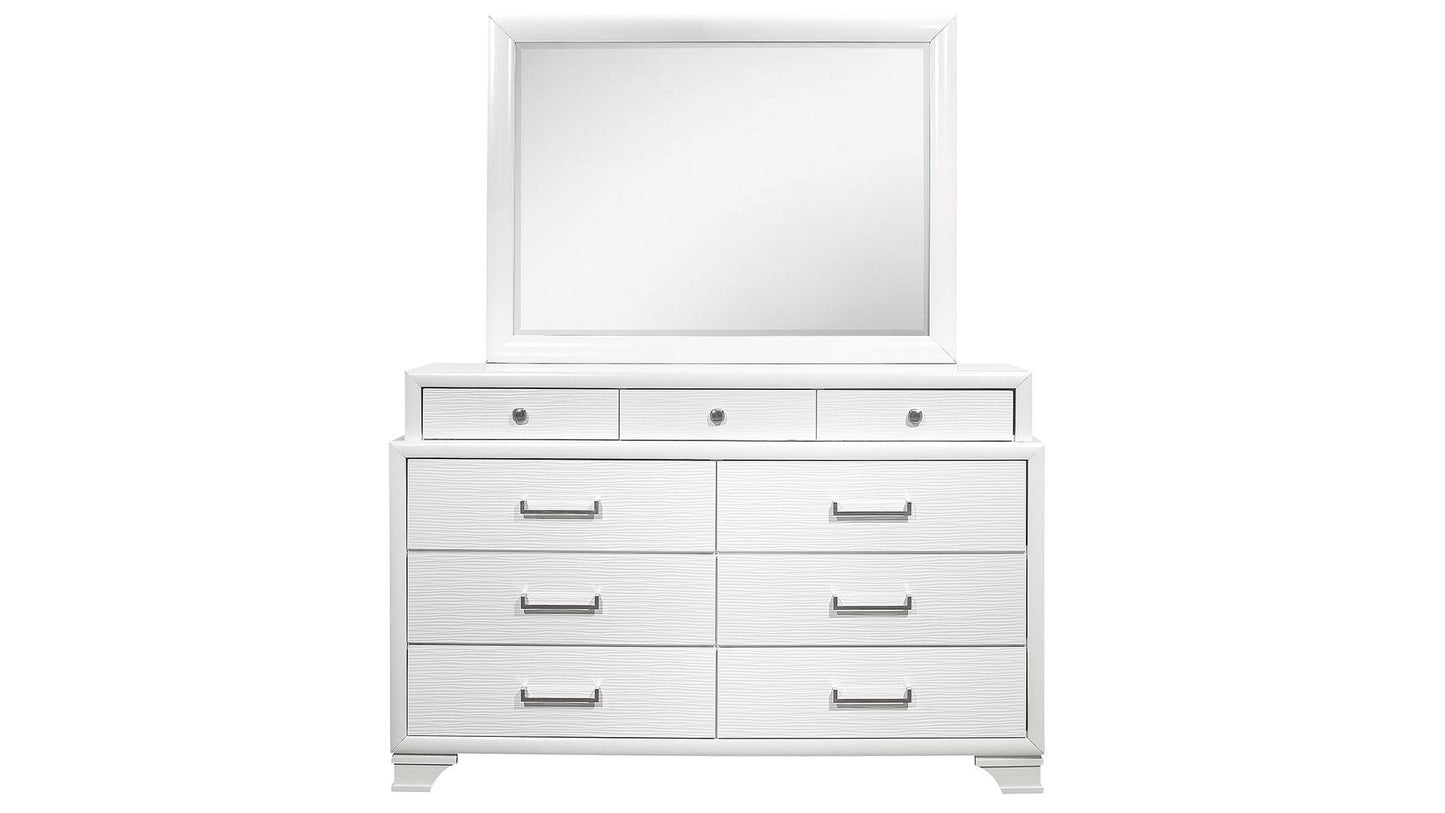 Jordyn Gray  4 PC Bedroom Set (mattress not included)