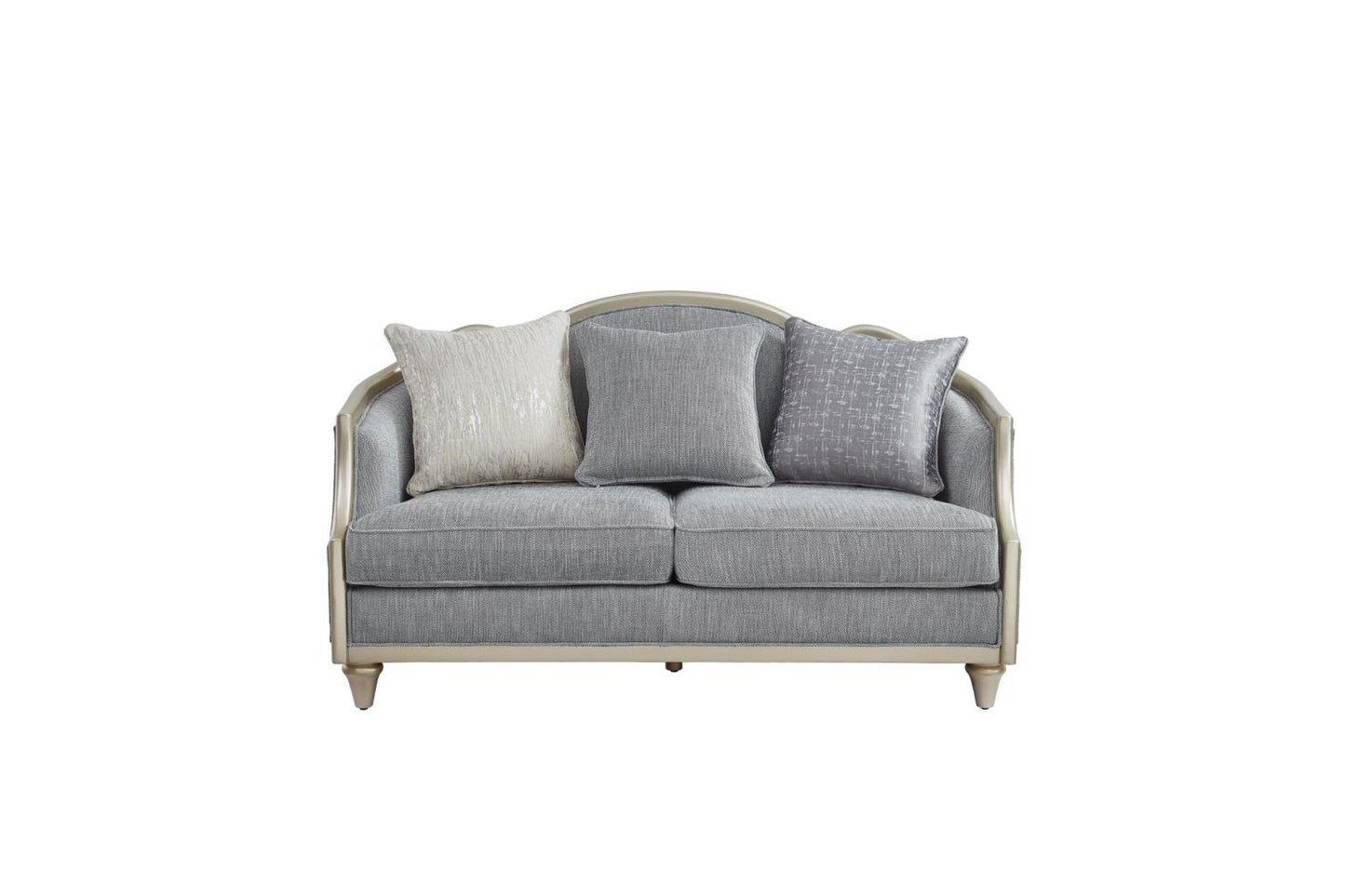 L311 - Amiri ( Grey )2 PC ( Sofa & Loveseat )