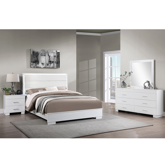 Nivia Queen Bed Frame (mattress not included)