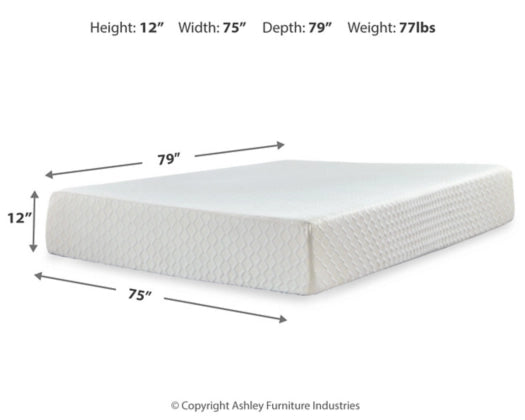 Memory Foam firm Mattress 12 inch Premium-pressure relief and comfort