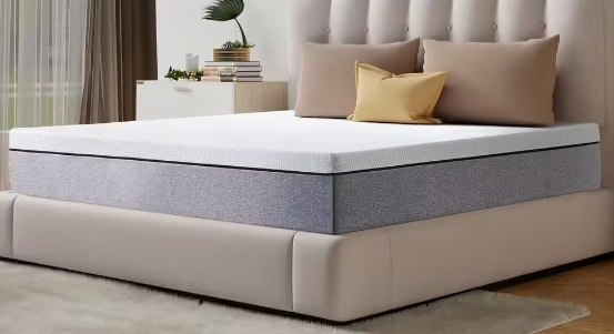 12 in. Size Medium Firm Memory Foam Mattress, Cooling, Support and Free Fiberglass