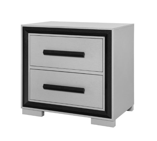 Amelia Gray Black or Brown  4 PC Bedroom Set ( chest and mattress not included)