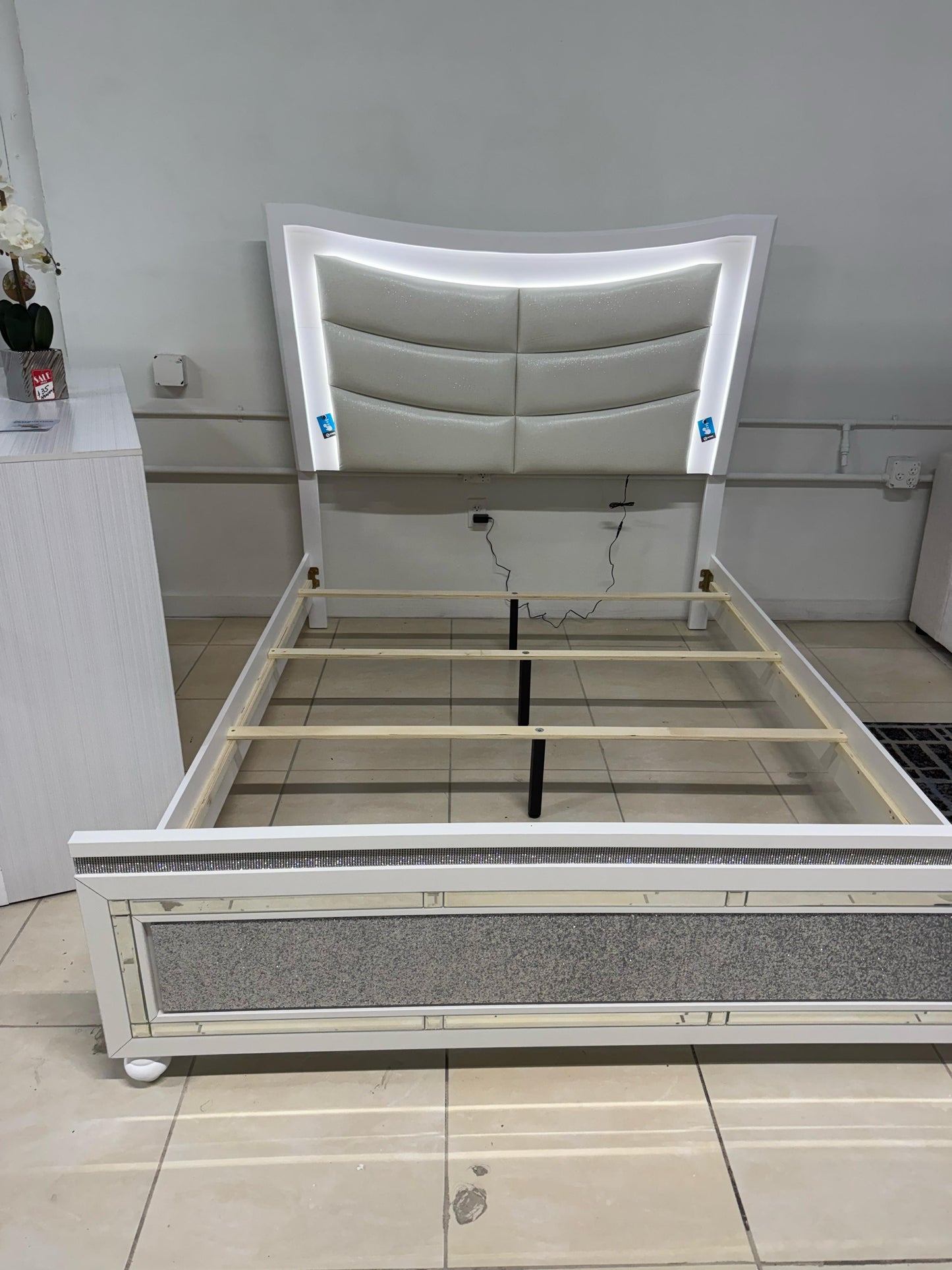 Collete Bed Frame ( mattress not included)