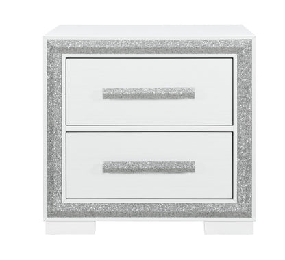 Andros Silver Nightstand