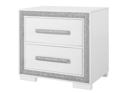 Andros Silver Nightstand