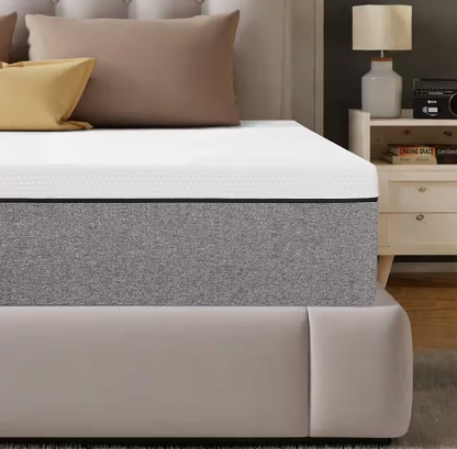 12 in. Size Medium Firm Memory Foam Mattress, Cooling, Support and Free Fiberglass