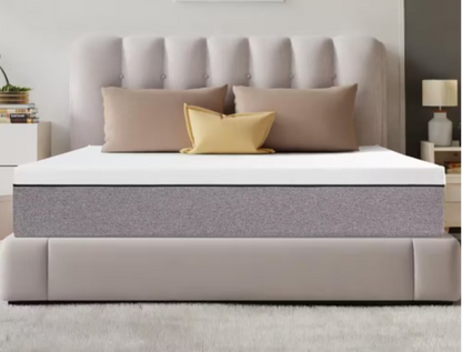 12 in. Size Medium Firm Memory Foam Mattress, Cooling, Support and Free Fiberglass