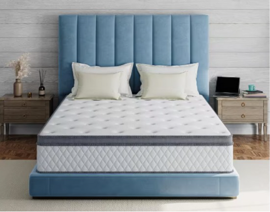 Size Medium Firm Hybrid Memory Foam 10 in - 12 in.