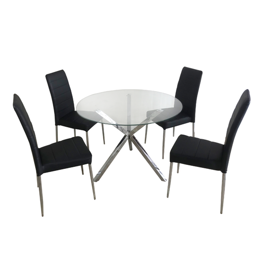 ABBY  dining set  5pc